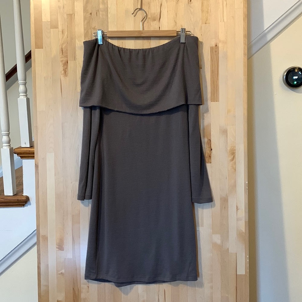 Aritzia Off The Shoulder Knit Dress